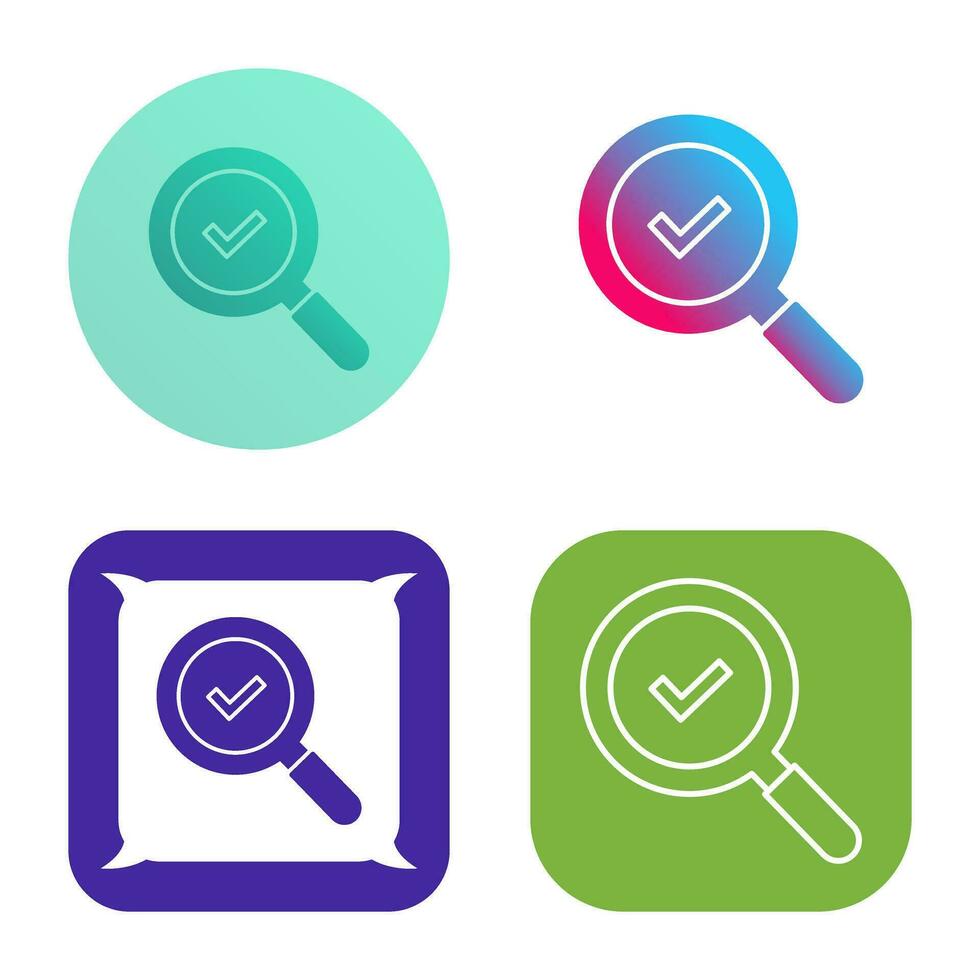 Magnifying Glass Vector Icon