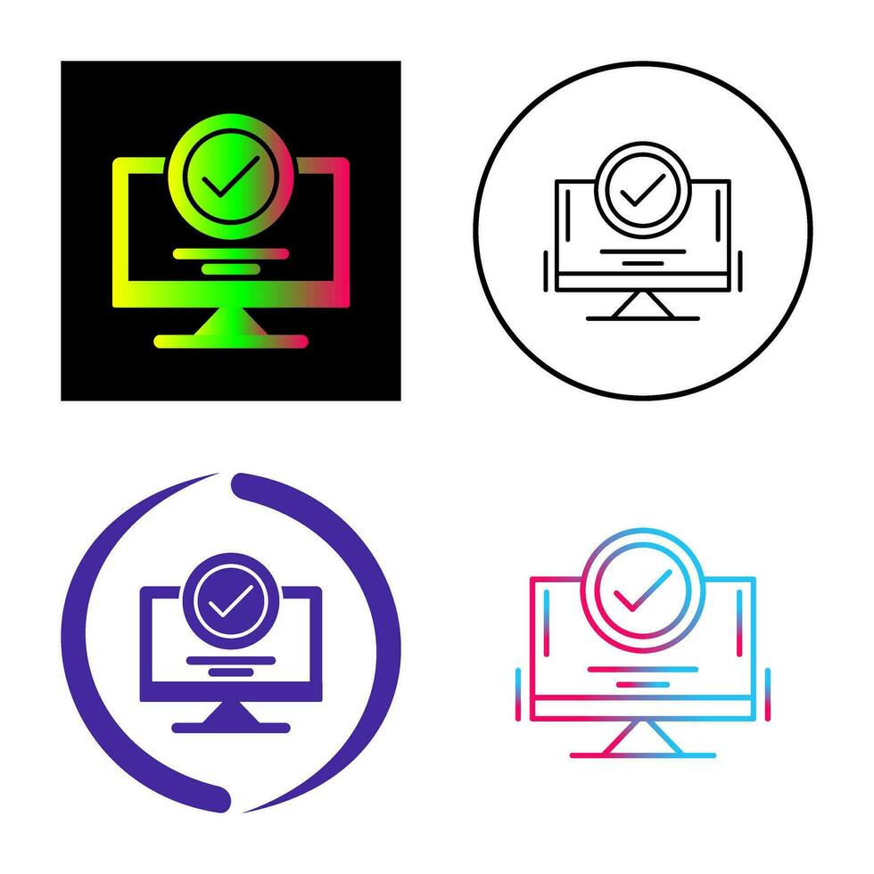 Confirmation Vector Icon