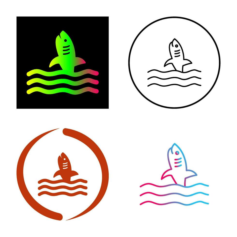 Dangerous Shark Vector Icon