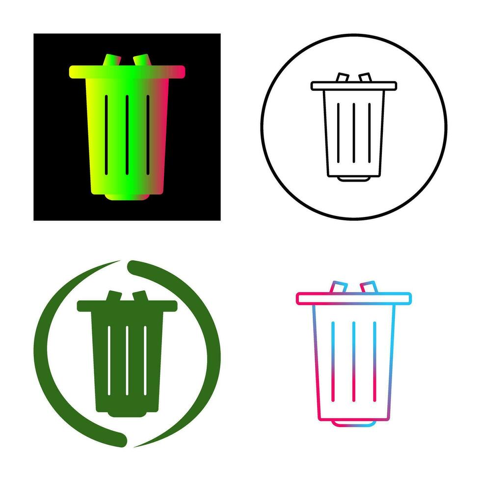 Garbage Vector Icon