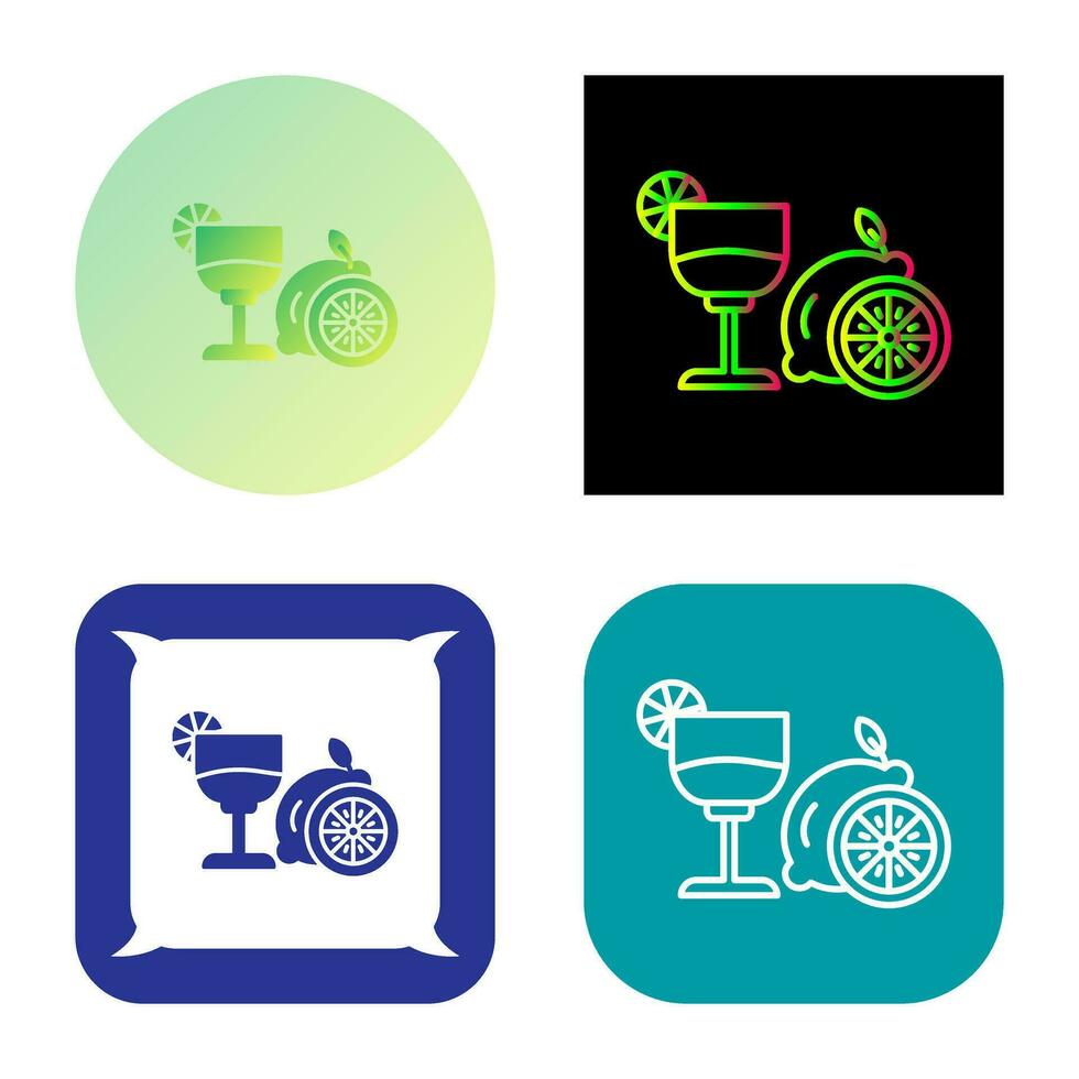 Lime Juice Vector Icon