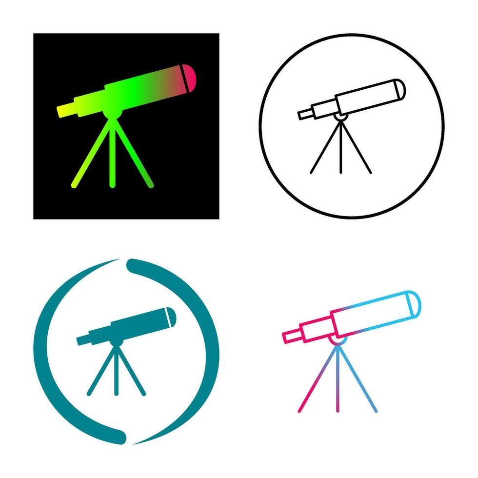 Telescope Vector Icon