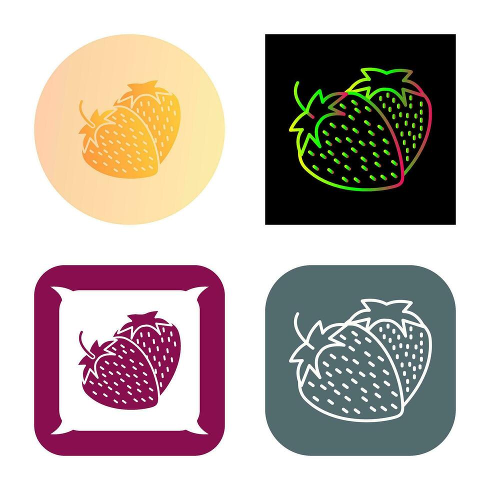 Strawberry Vector Icon