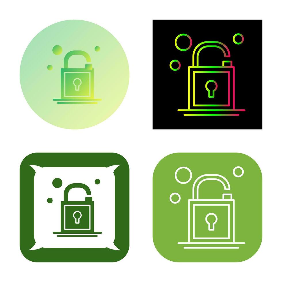 Open Lock Vector Icon
