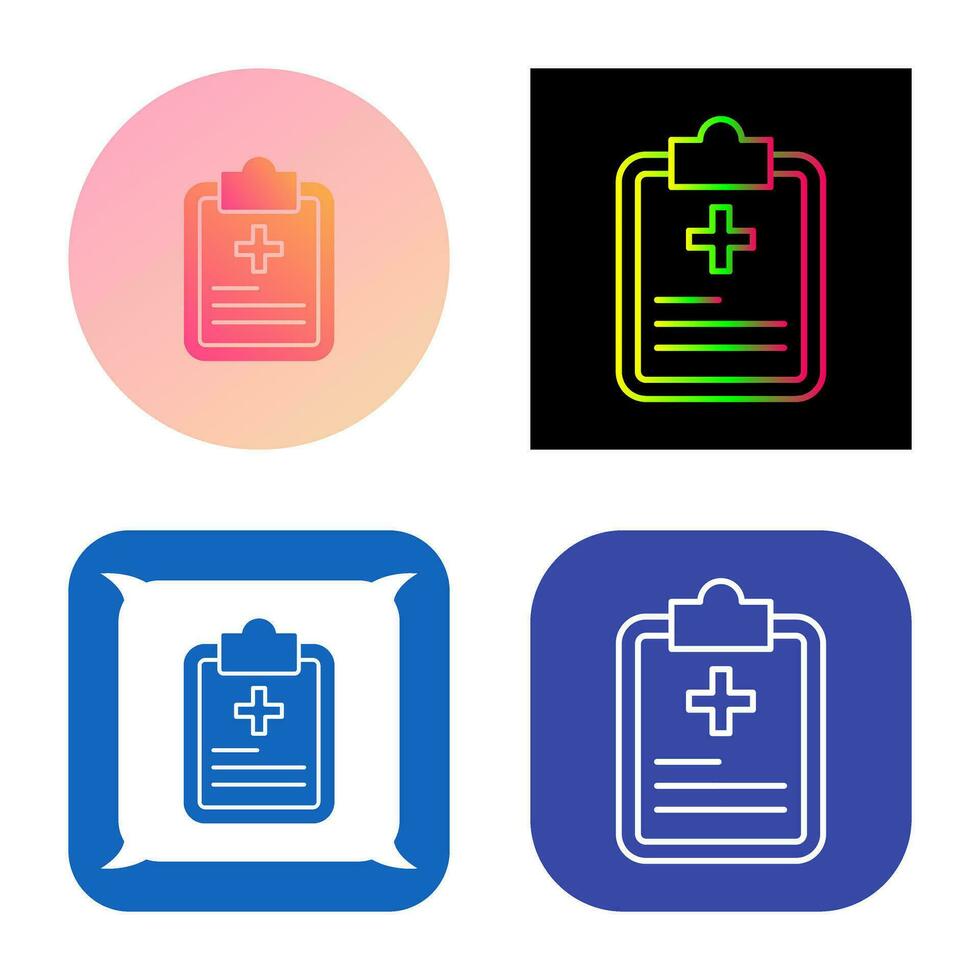 Prescription Vector Icon