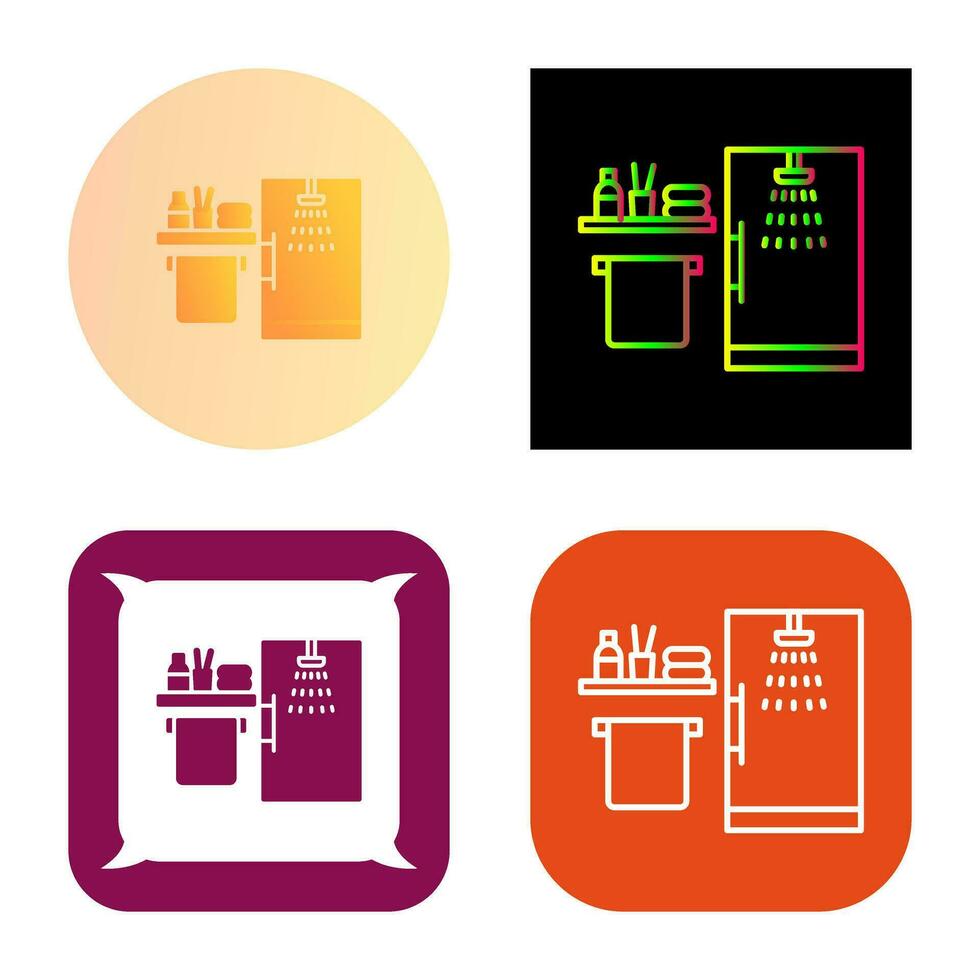 Shower Vector Icon