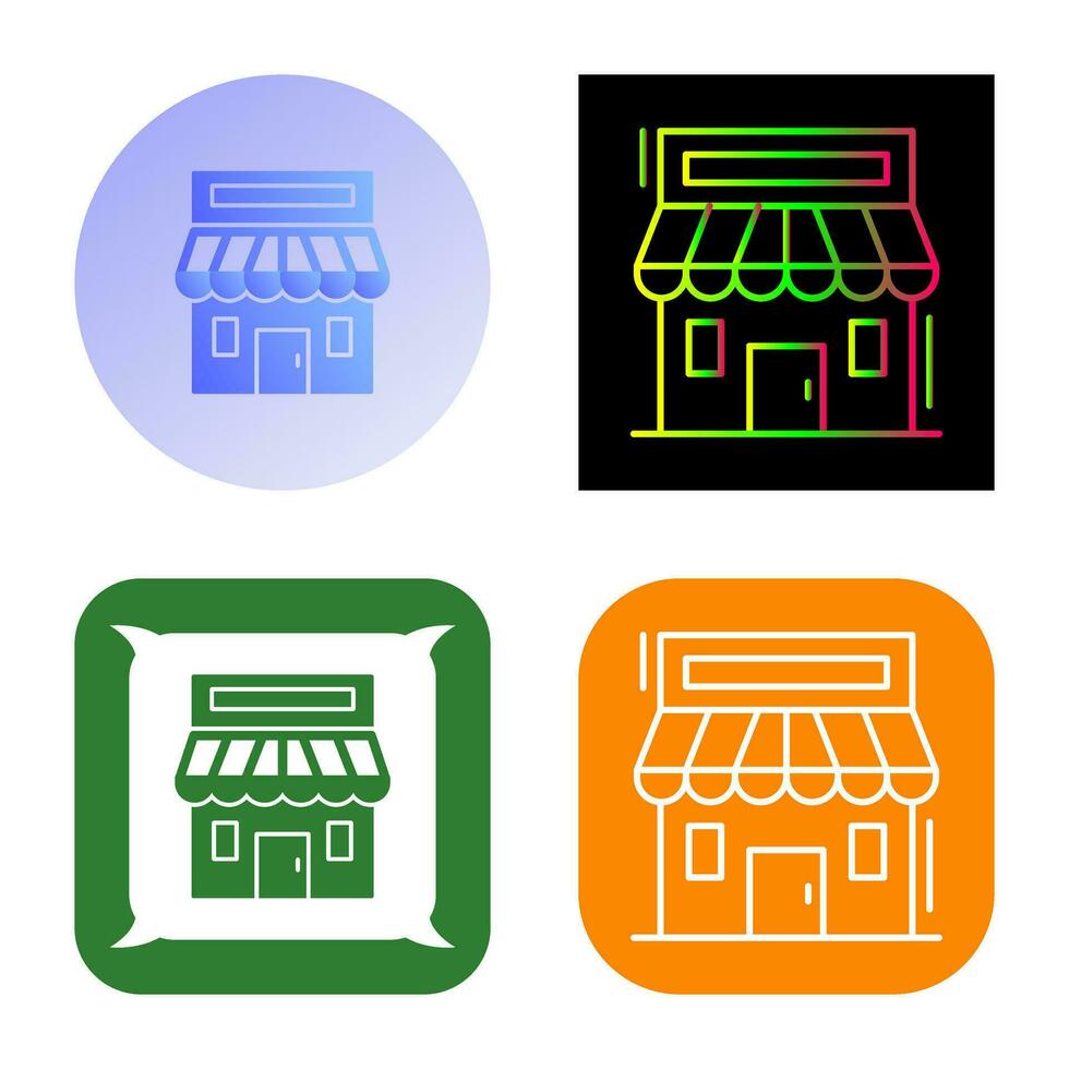Retail Place Vector Icon