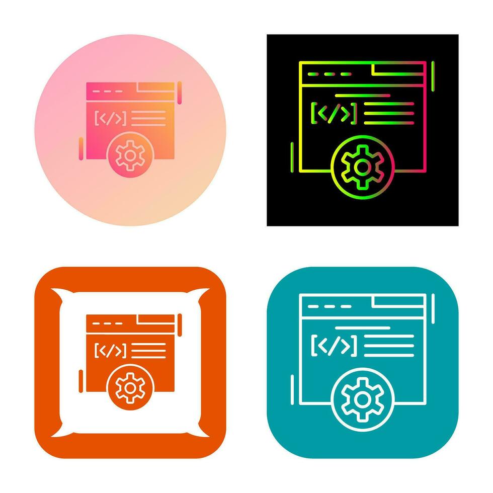 Web Development Vector Icon