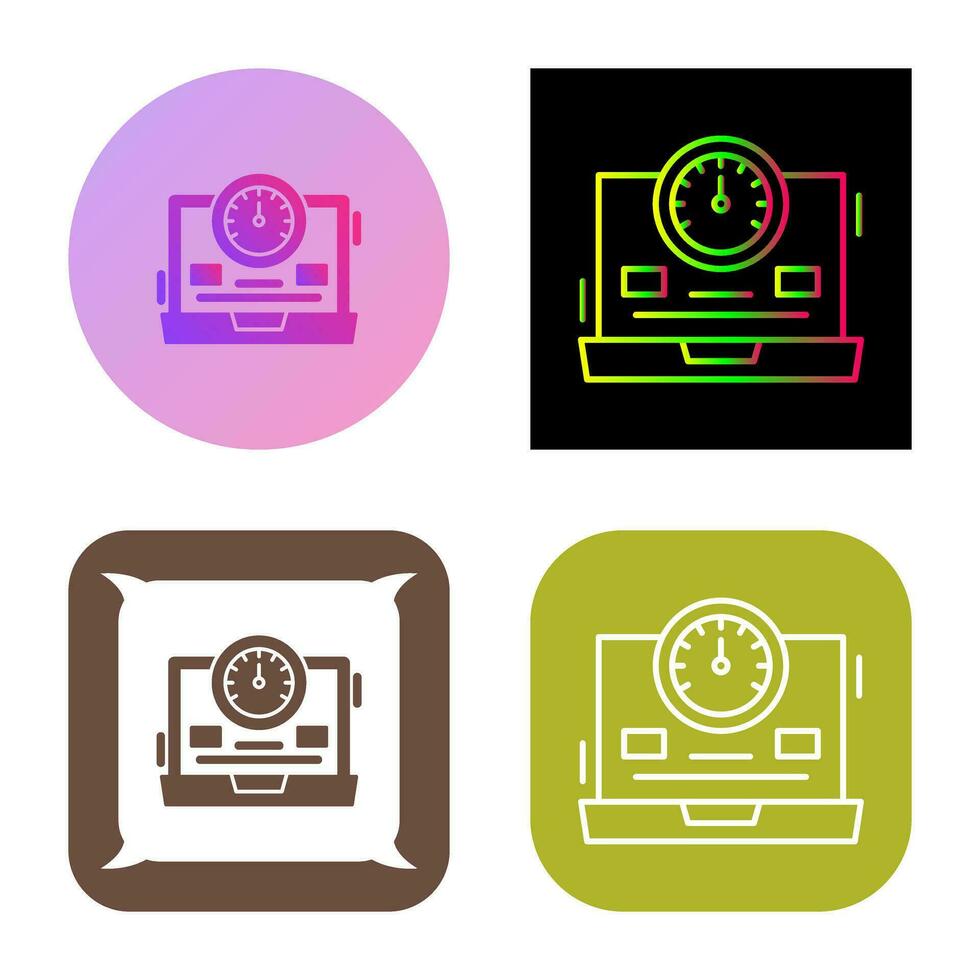 Speedometer Vector Icon