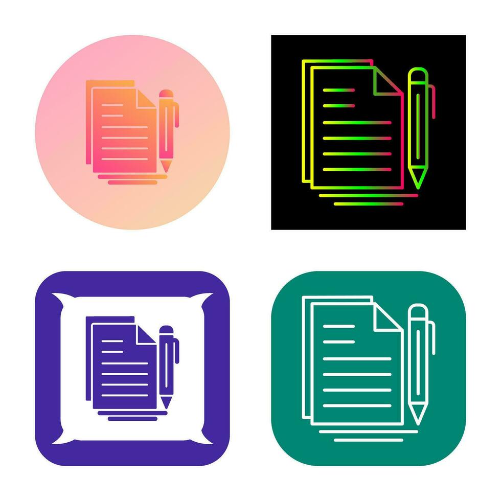 Document Vector Icon