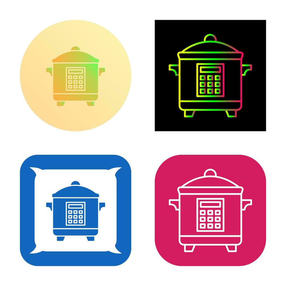 Cooker Vector Icon