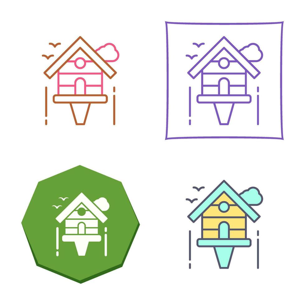 Birdhouse Vector Icon