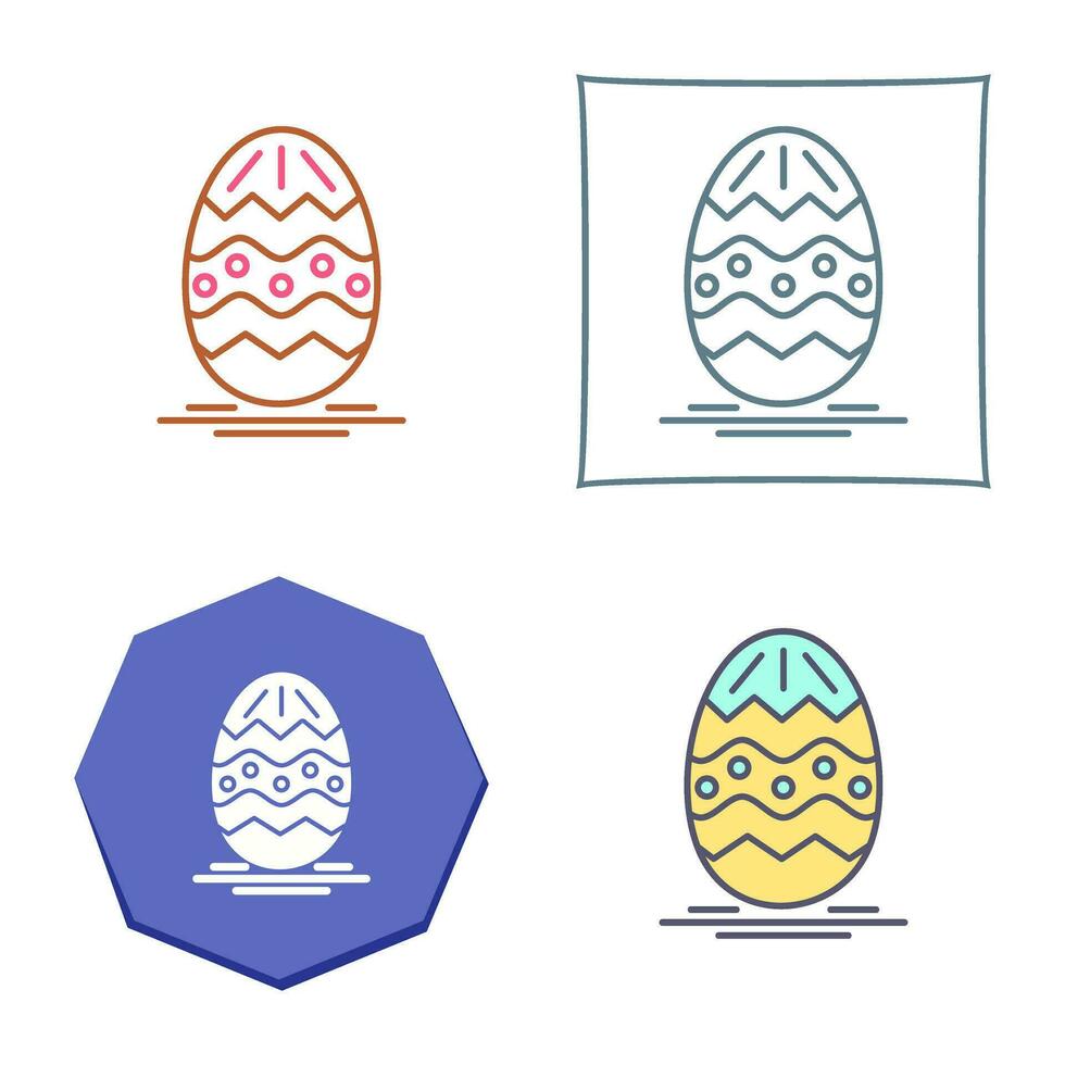 Easter Egg Vector Icon