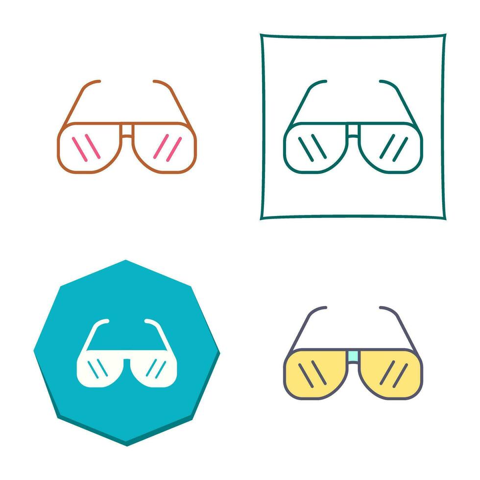 Sun Glasses Vector Icon