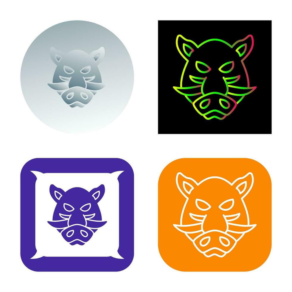 Boar Vector Icon
