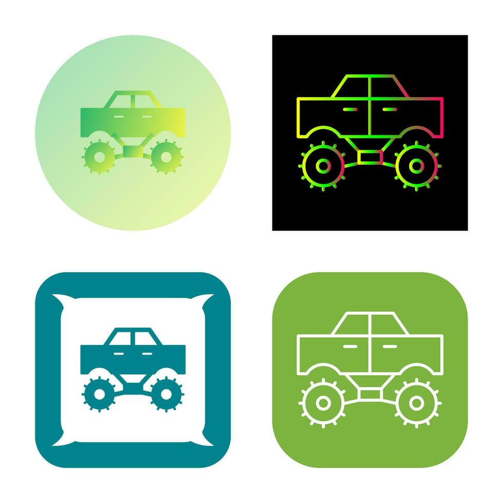 Monster Truck Vector Icon