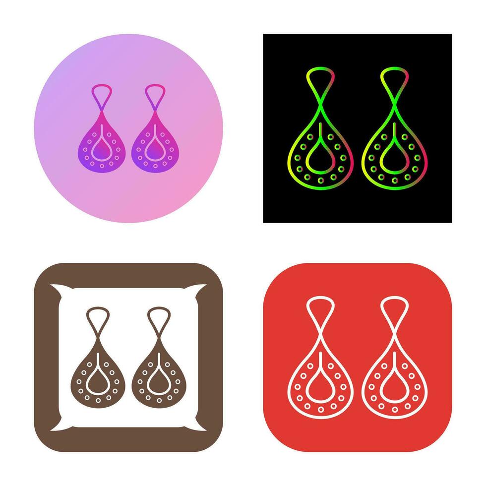 Earring Vector Icon