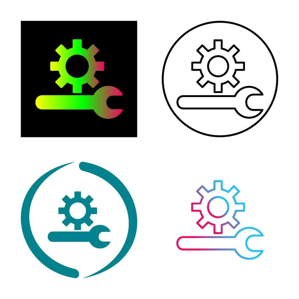 Unique Technical Support Vector Icon