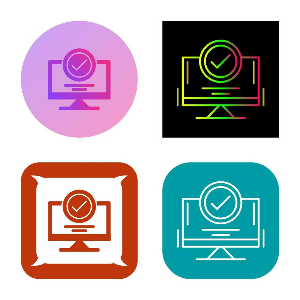 Confirmation Vector Icon