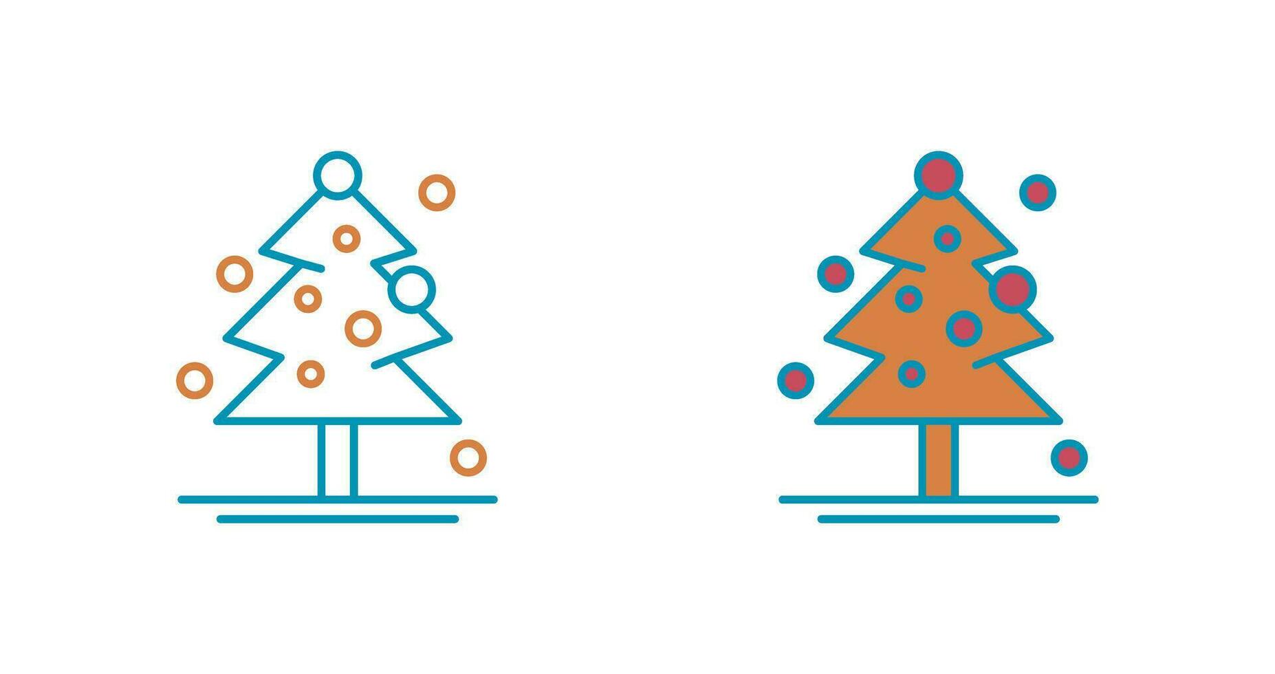 Christmas Tree Vector Icon