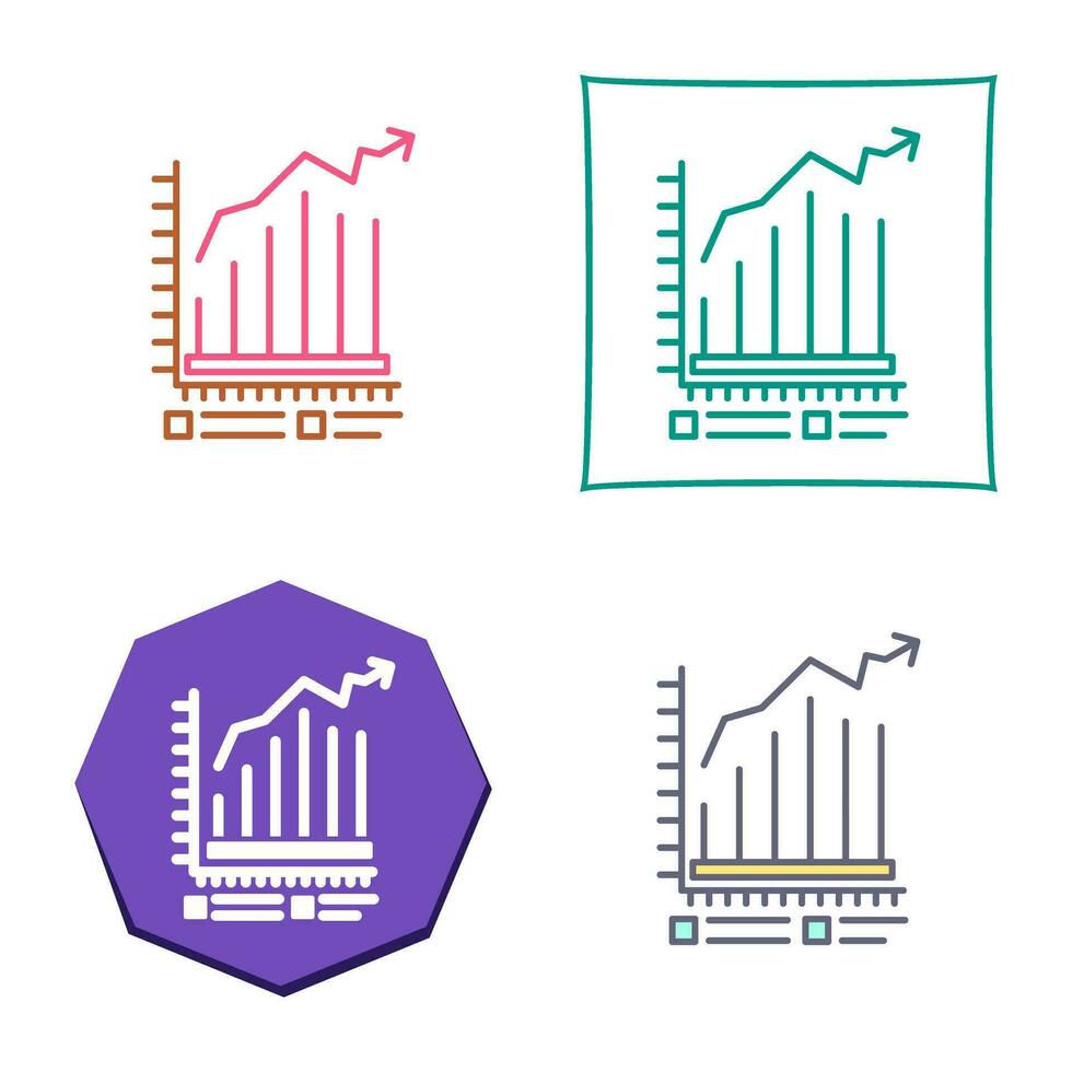 Bar Chart Vector Icon