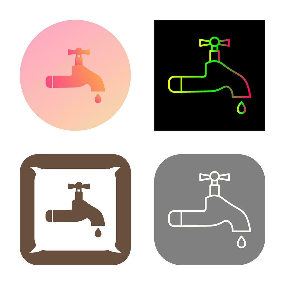 Water Tap Vector Icon