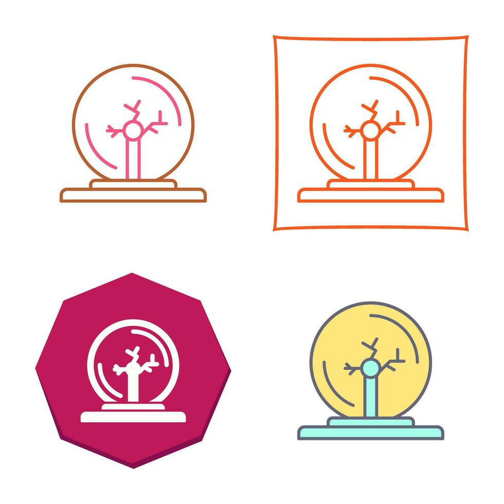Plasma Ball Vector Icon
