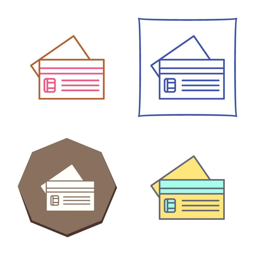 Credit Card Vector Icon