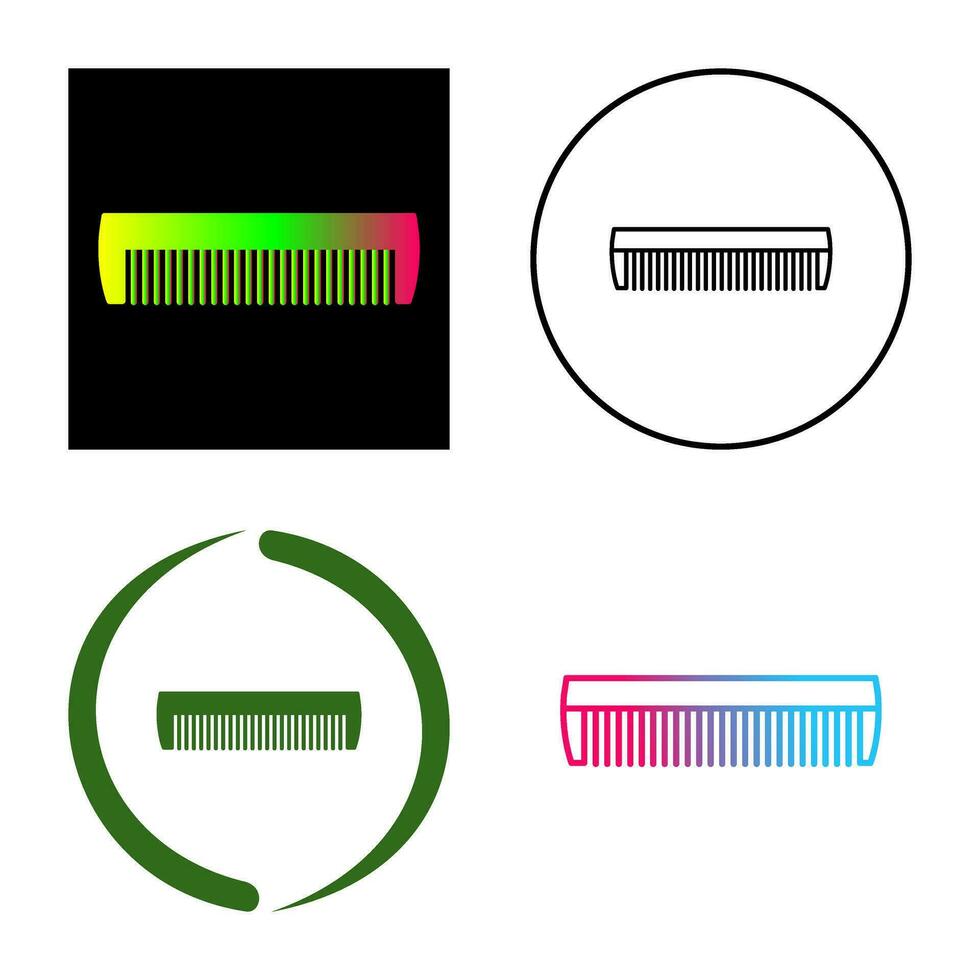 Comb Vector Icon