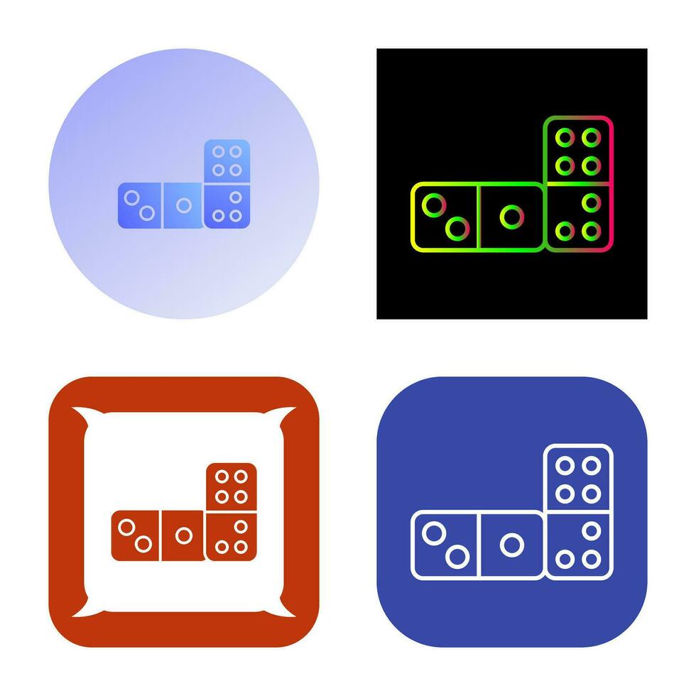Domino Vector Icon