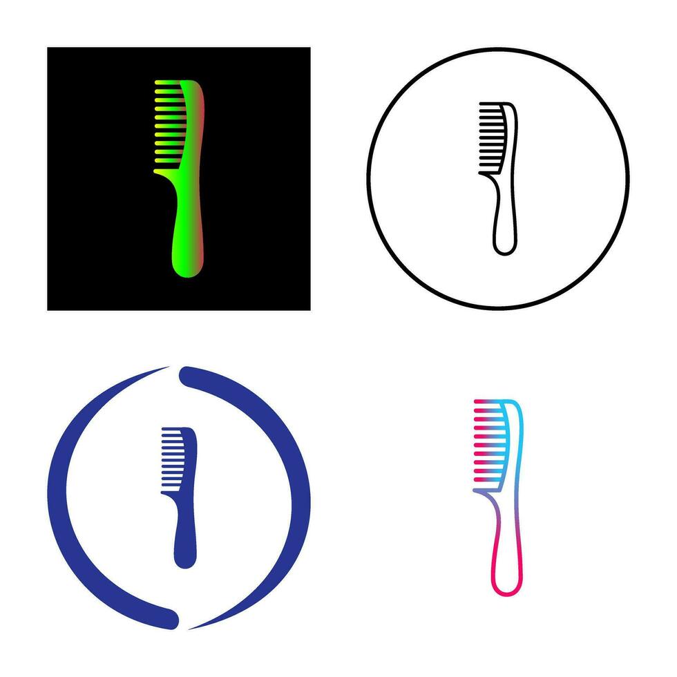 Comb Vector Icon