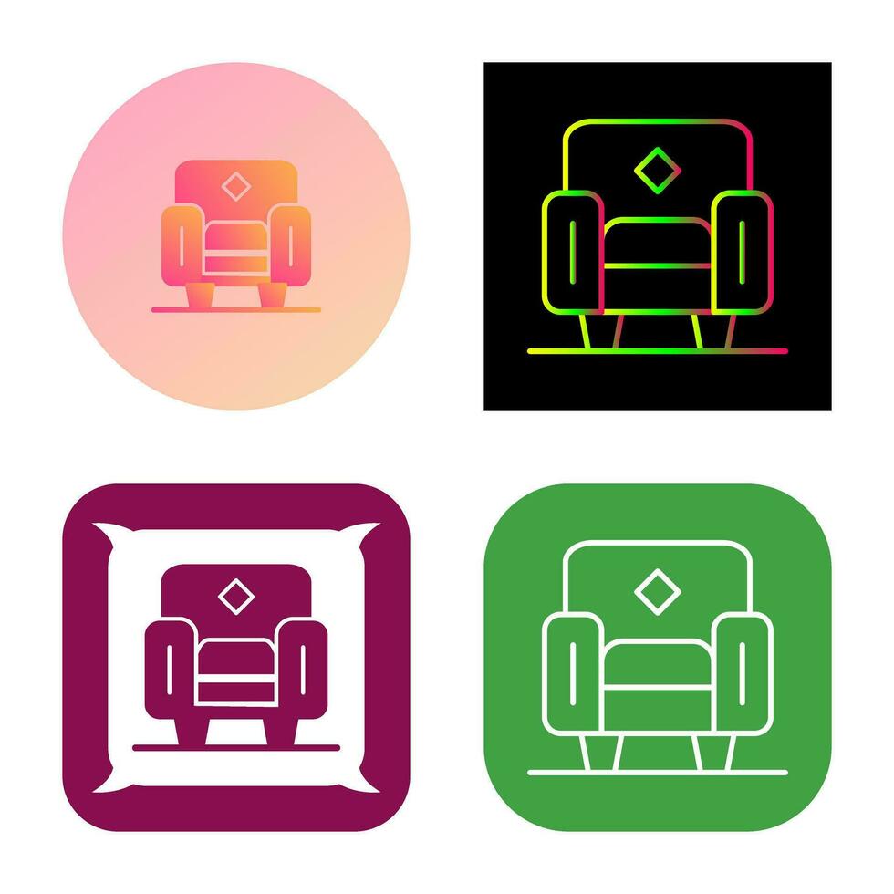 Armchair Vector Icon