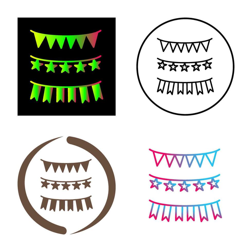 Garlands Vector Icon