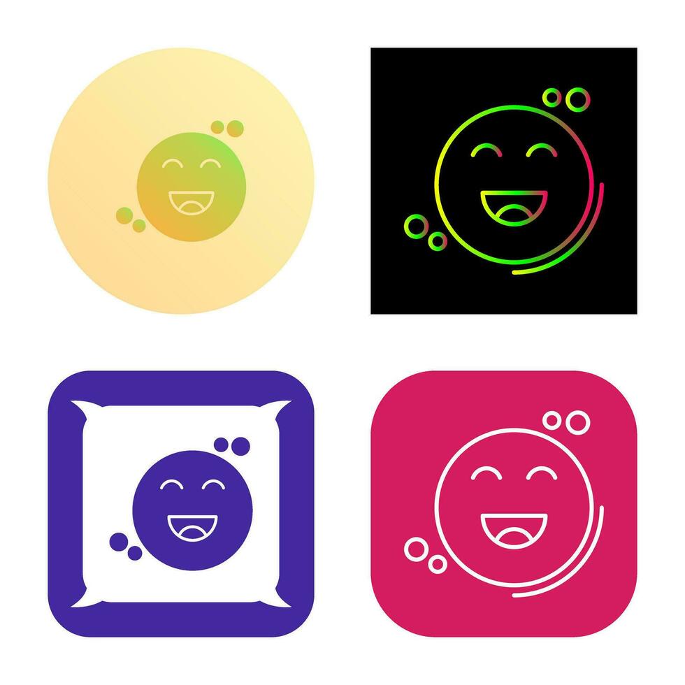 Happiness Vector Icon