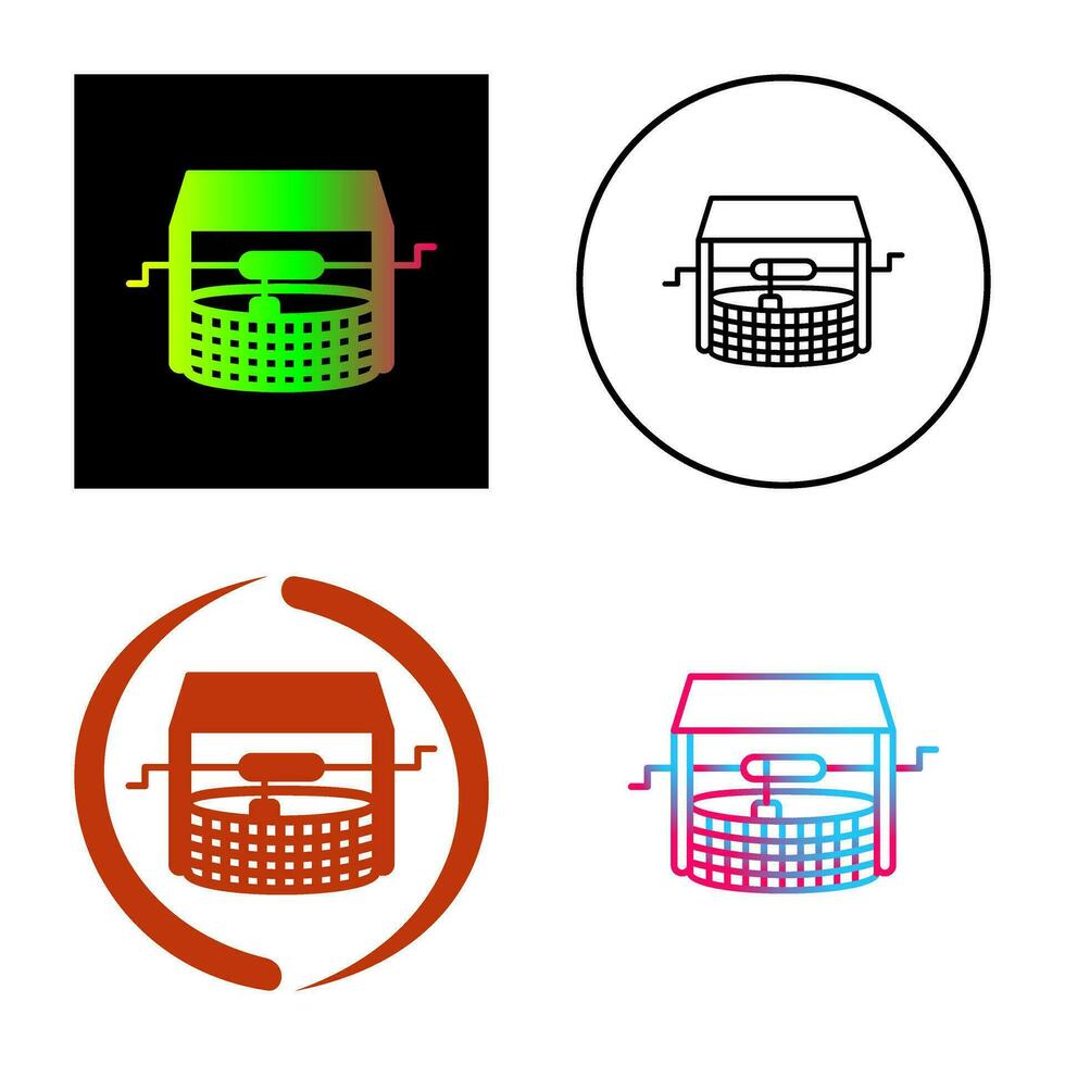 Water Well Vector Icon