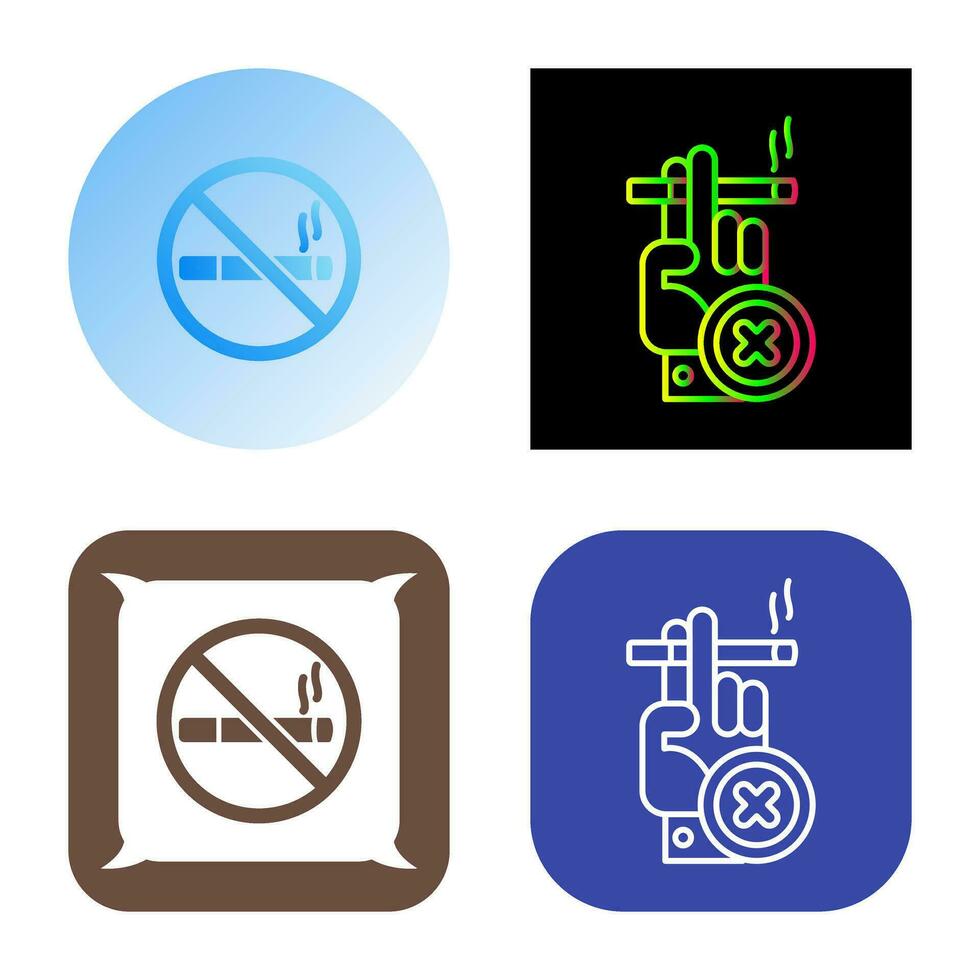 Quit Smoking Vector Icon