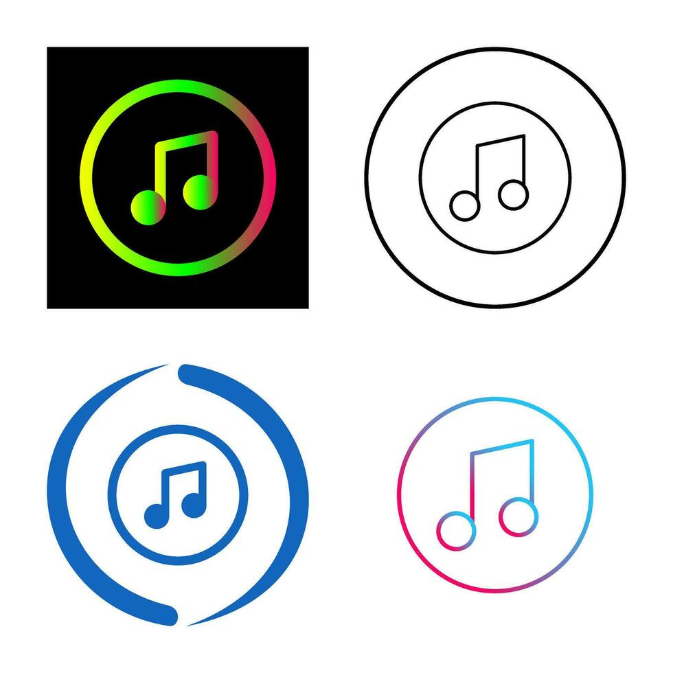 icono de vector de reproductor de música