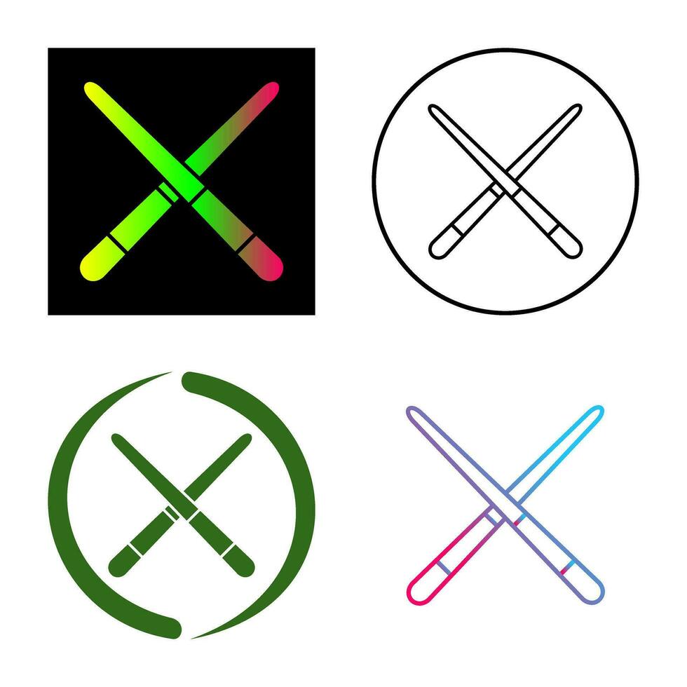 Pool Cue Vector Icon