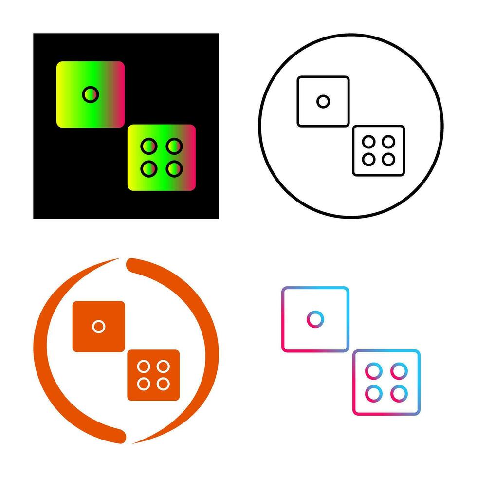 Dice Vector Icon