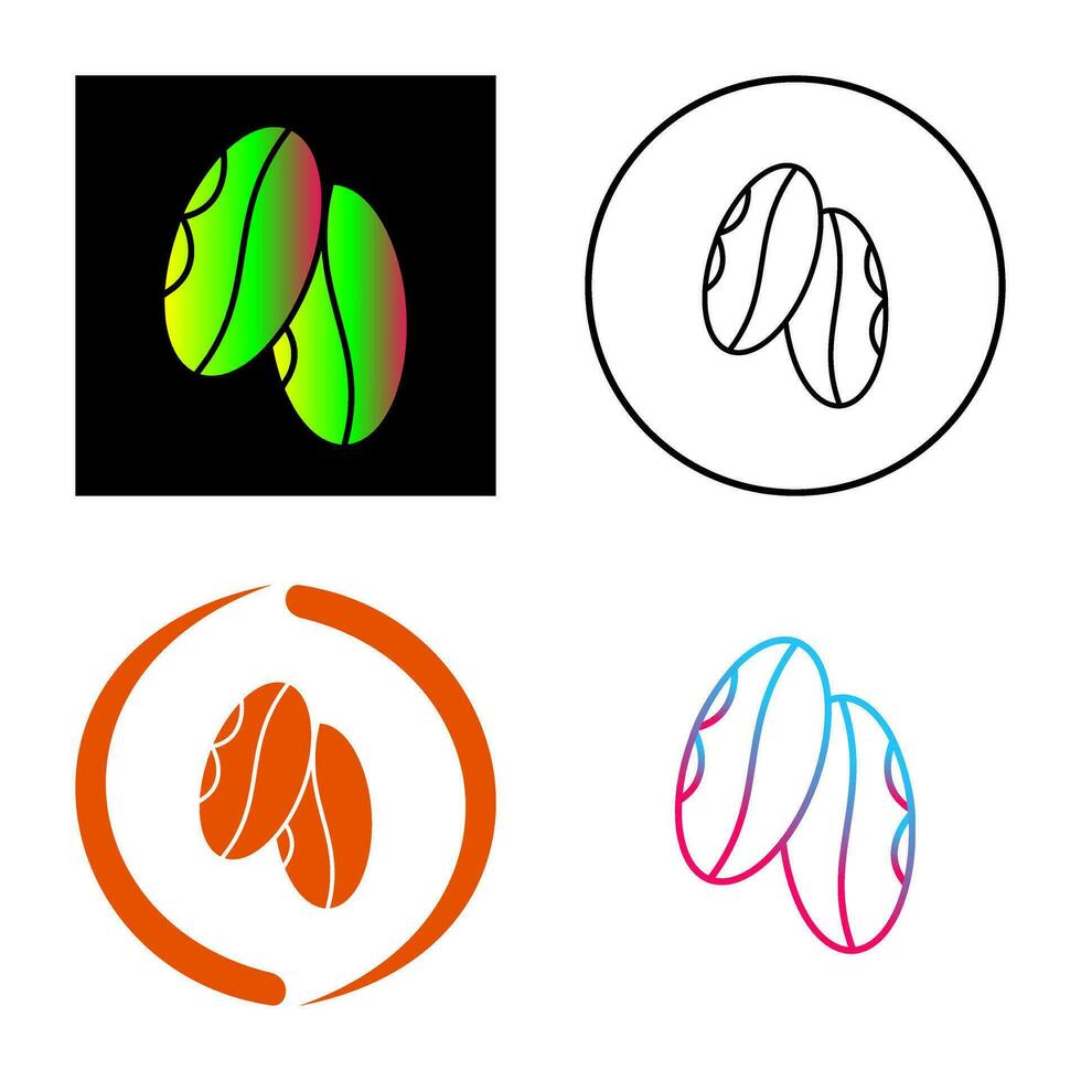 Coffee Grain Vector Icon