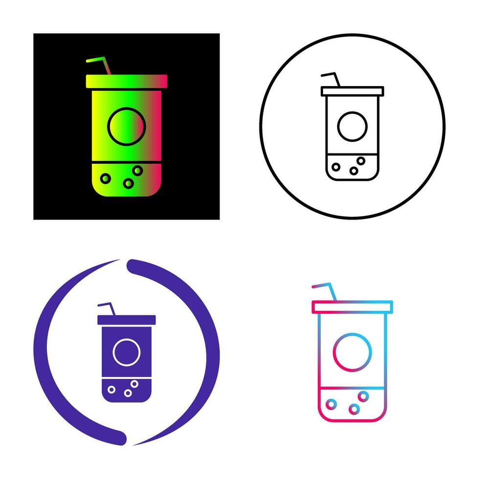 Chocolate Shake Vector Icon