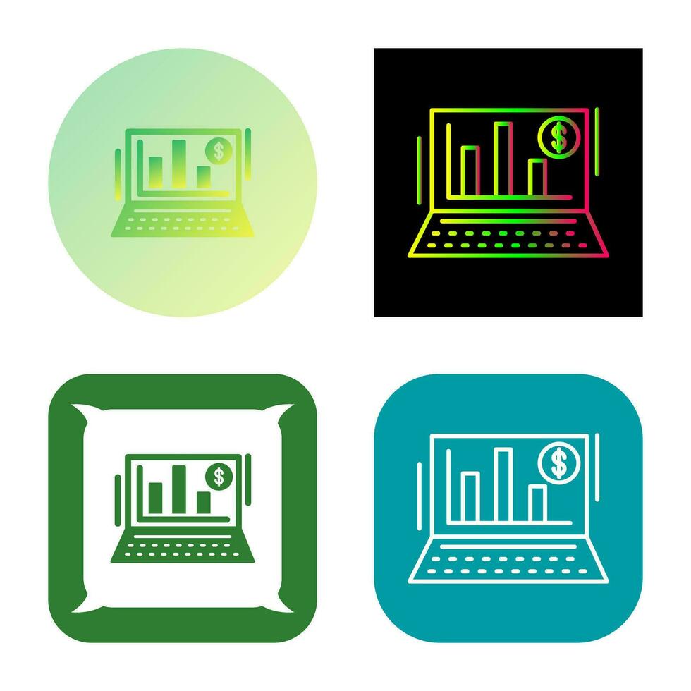 Bar Chart Vector Icon