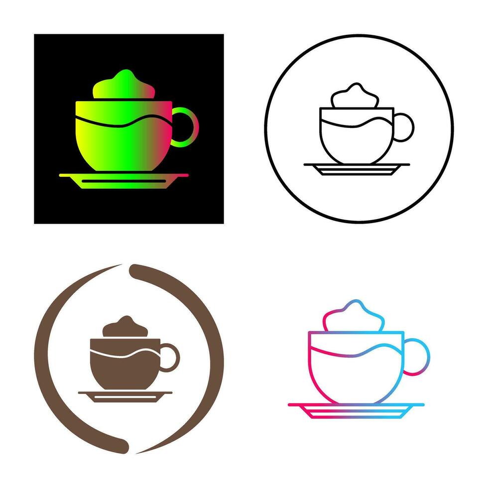 Latte Vector Icon