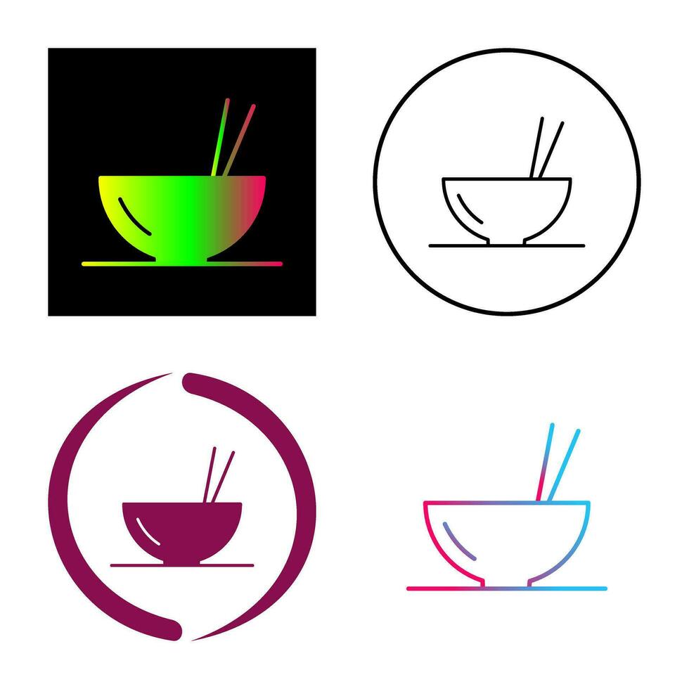 icono de vector de comida única