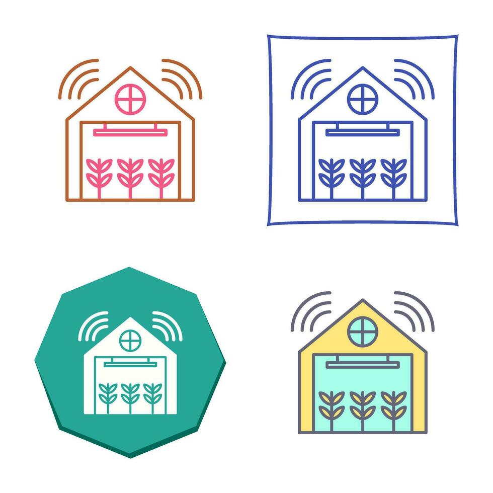 Warehouse Vector Icon