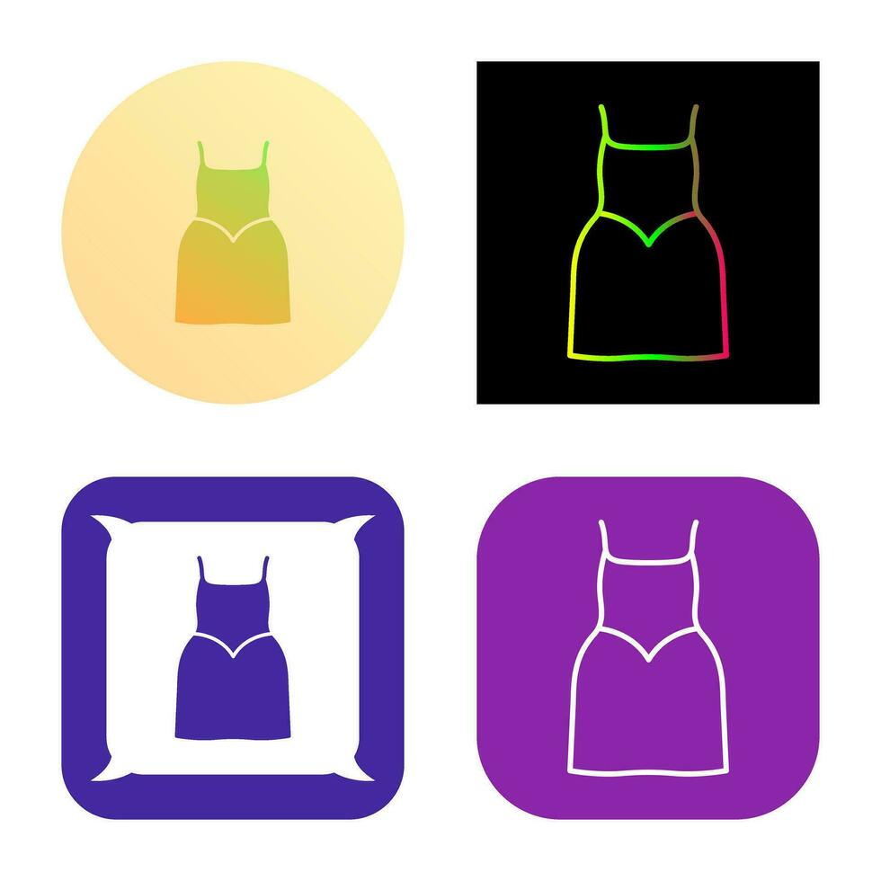 Party Dress Vector Icon