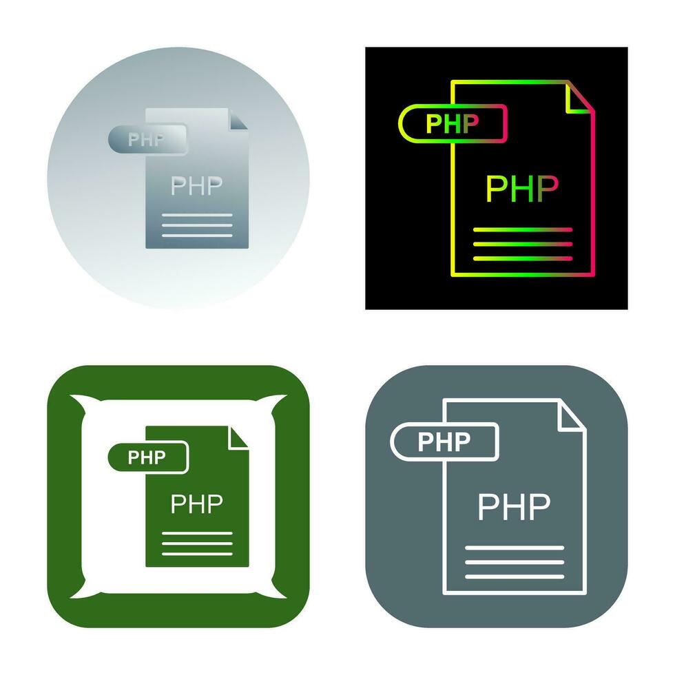 PHP Vector Icon