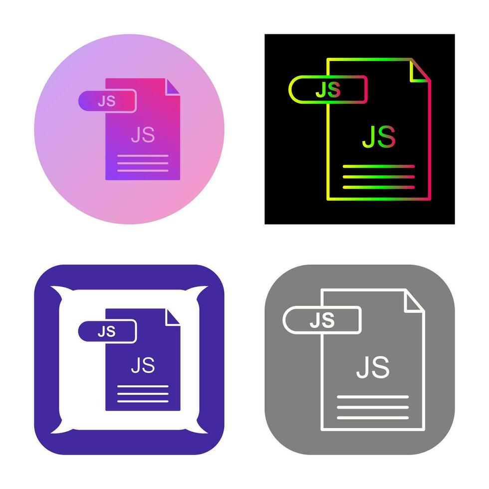 js vector icono