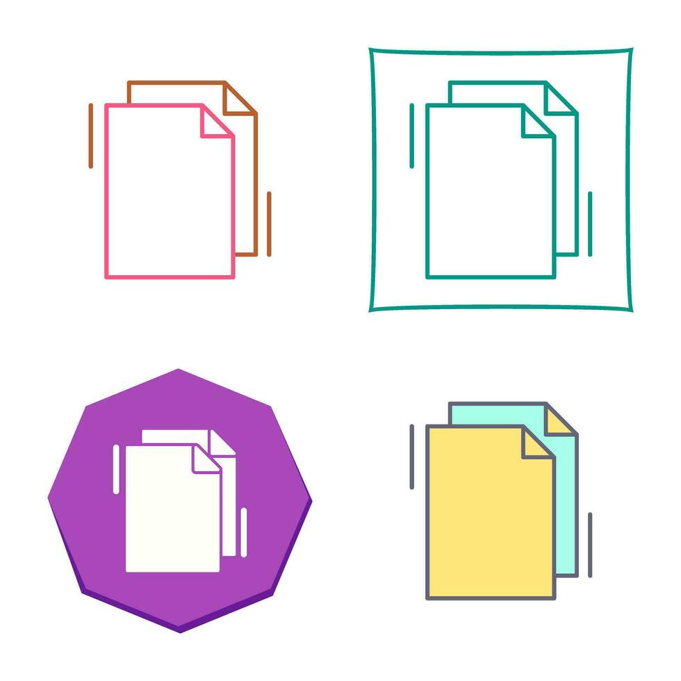 Copy Vector Icon