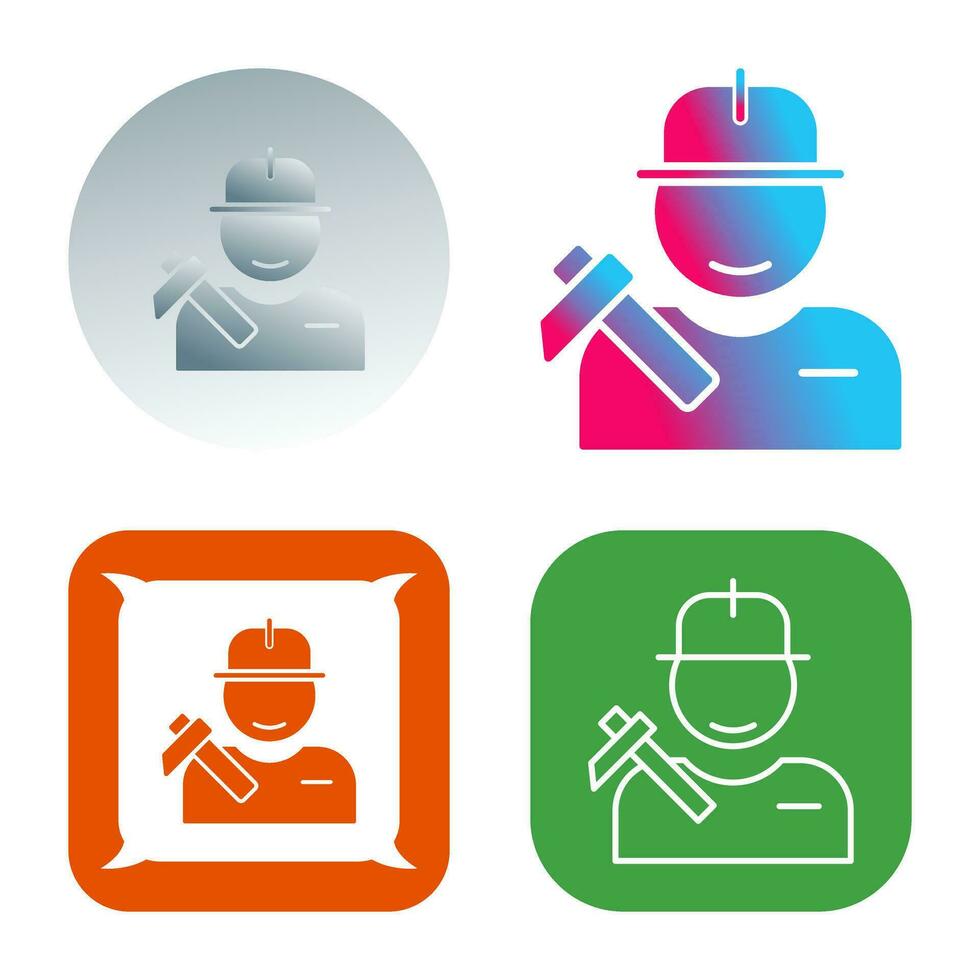 Worker Vector Icon